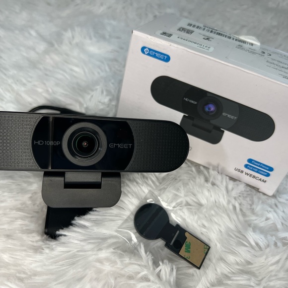 EMEET 1080P Webcam with Microphone, C960 Web Camera, Mics Streaming Webcam wit - Picture 13 of 14